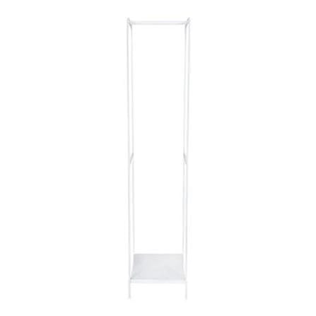 CLOTH RACK WITH 1 SHELF 37cm COCO WHITE
