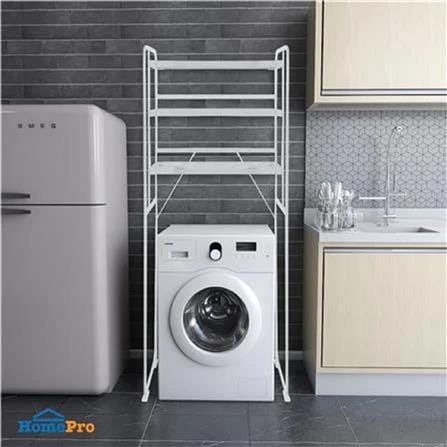 OVER WASHING MACHINE SHELF PLIM 3-TIER 68X45X175CM WHITE