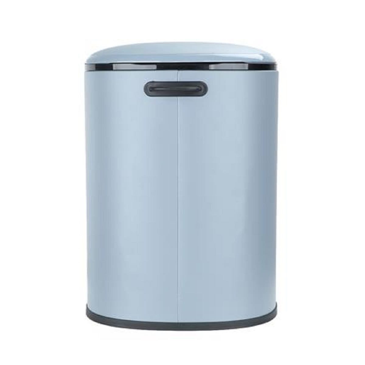 ROUND DUSTBIN ACCO MILD 5L GREY SOFT CLOSE