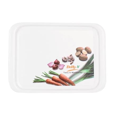 SUPER LOCK SQUARE TRAY WHITE