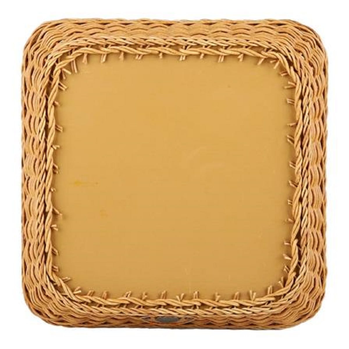 BASKET SQUARE MONARCH 30X30X10CM NATURE BROWN