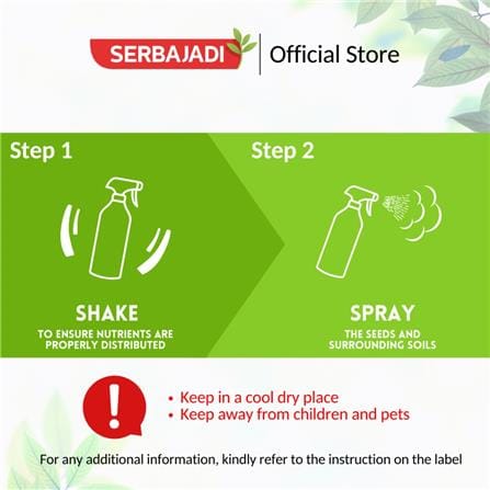 SERBAJADI ORGANIC SEED BOOSTER 500 ML