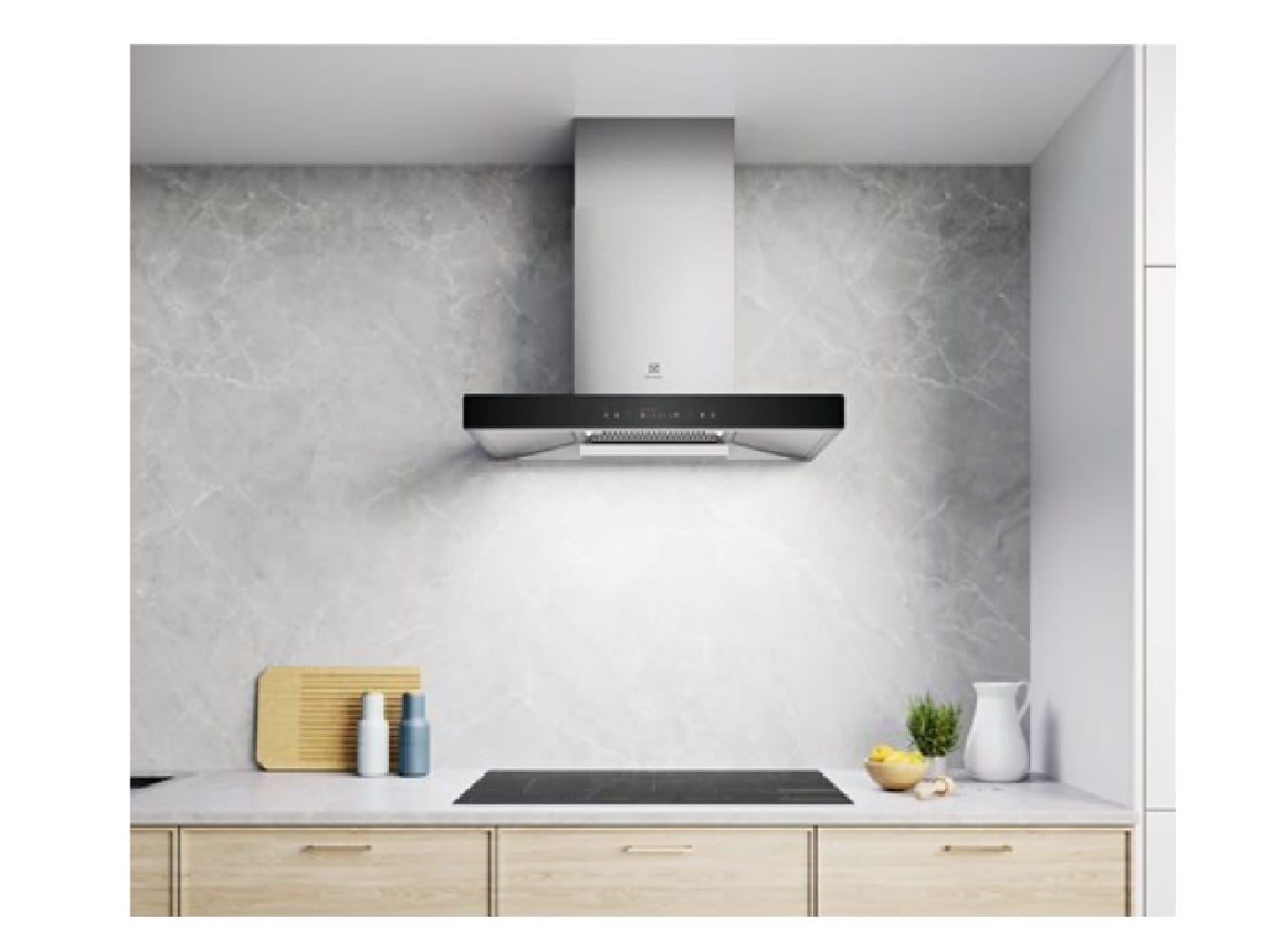 ELECTROLUX CHIMNEY HOOD ECC9310S 90CM 1500M3/H EXTRACTOR HOOD