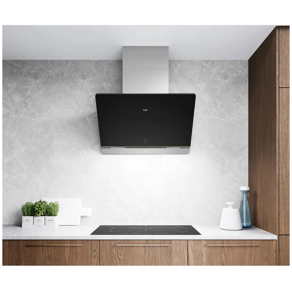 ELECTROLUX CHIMNEY HOOD ECS9979K 90CM 1700M3/H SLOPE EXTRACTOR HOOD