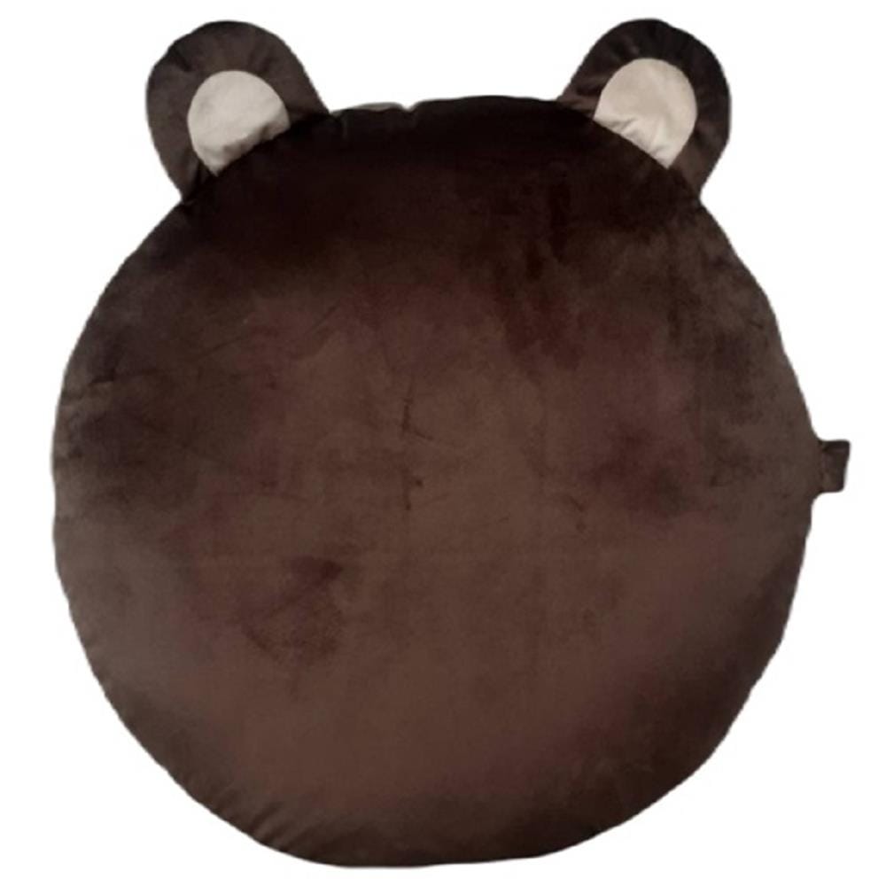 HLS FLOOR CUSHION BROWN 24X24 BROWN