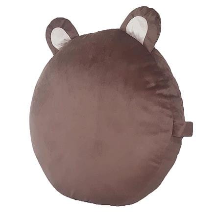 HLS FLOOR CUSHION BROWN 24X24 BROWN