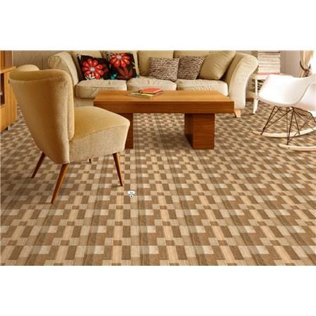 TARA FLOORTILE 60X60CM BROWN TEAK WOOD 1.44M2
