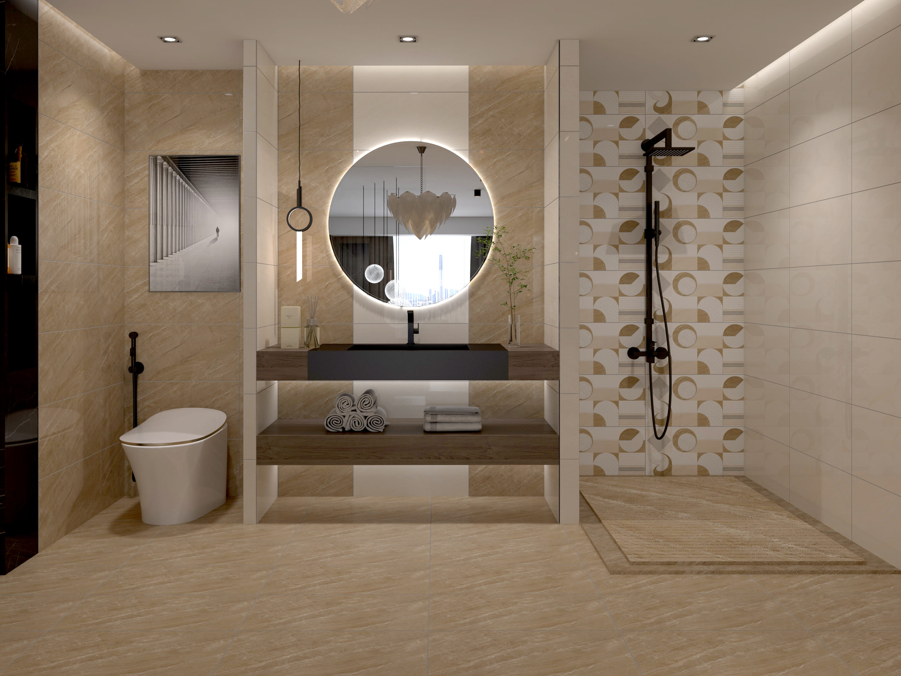 TARA WALLTILE 30X60CM LIGHT YELLOW 1.44M2