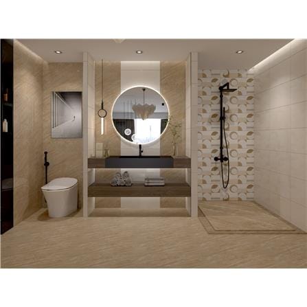 TARA WALLTILE 30X60CM LIGHT YELLOW 1.44M2