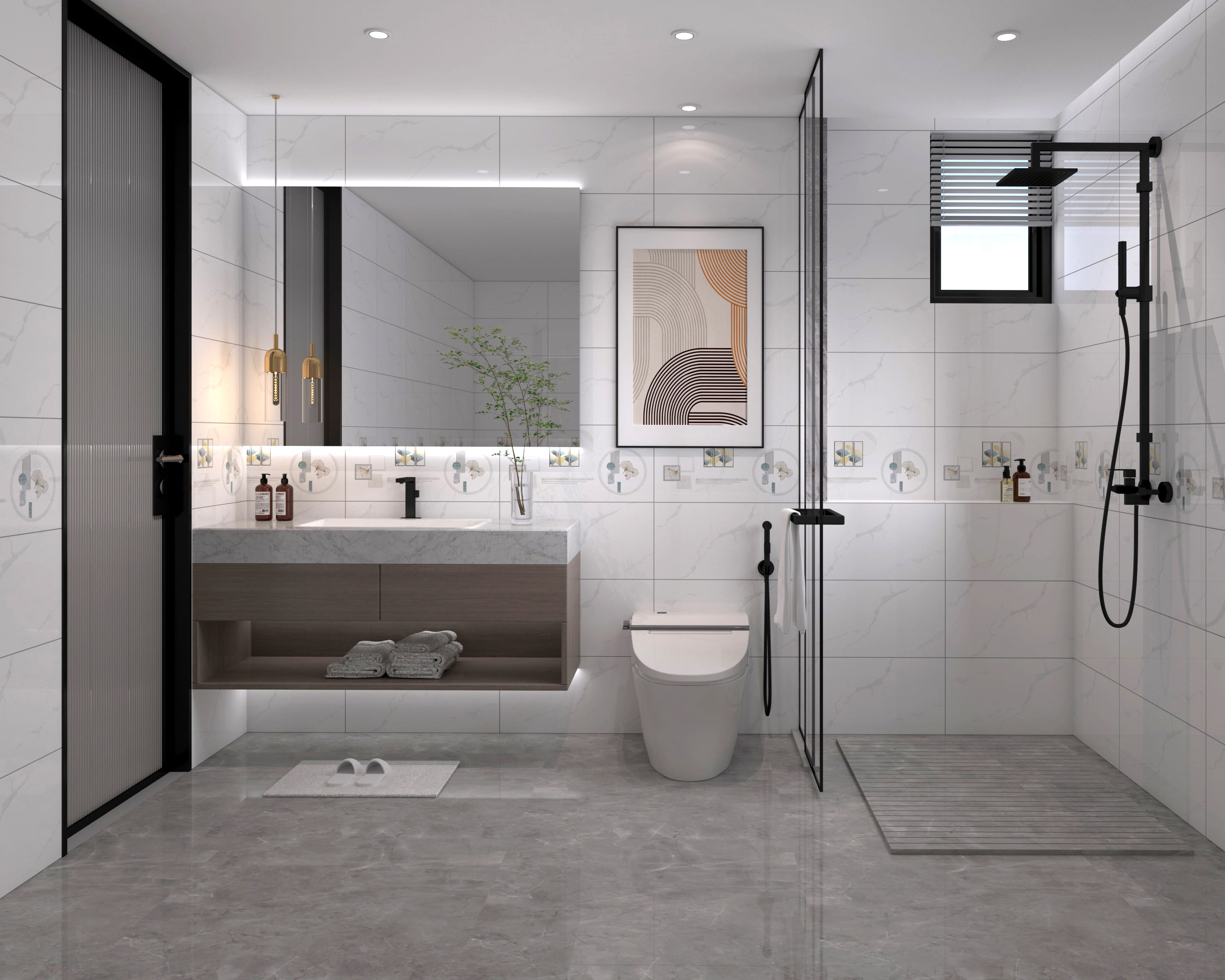 TARA WALLTILE 30X60CM WHITE CALACATA 1.44M2