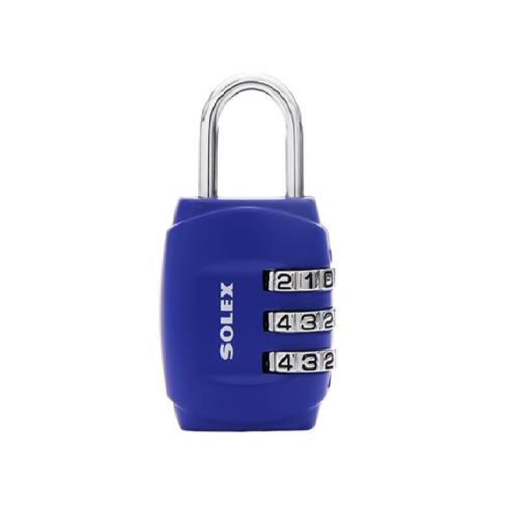 SOLEX  SOLEX LOCK C33BL  PADLOCK SINGLE