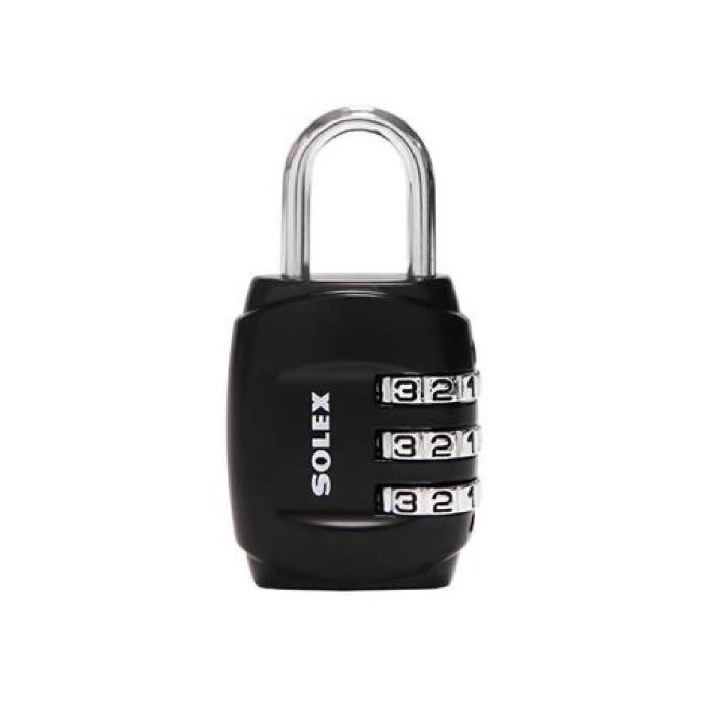 SOLEX  SOLEX LOCK C33BK  PADLOCK SINGLE