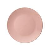 LITTLE HOMES STONEWARE DINNER PLATE 10.5 INCH - PINK