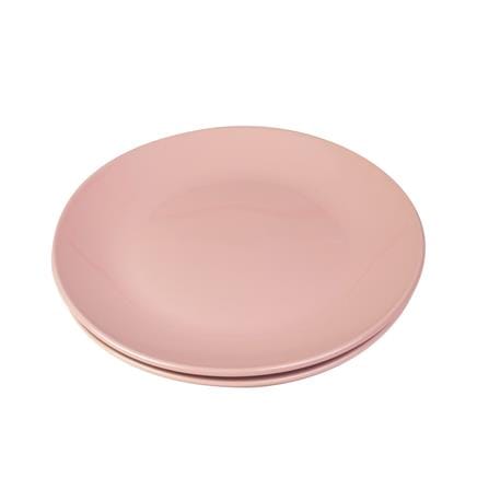 LITTLE HOMES STONEWARE DINNER PLATE 10.5 INCH - PINK