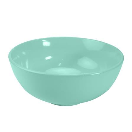 LITTLE HOMES STONEWARE BOWL 7 INCH - TURQUOISE