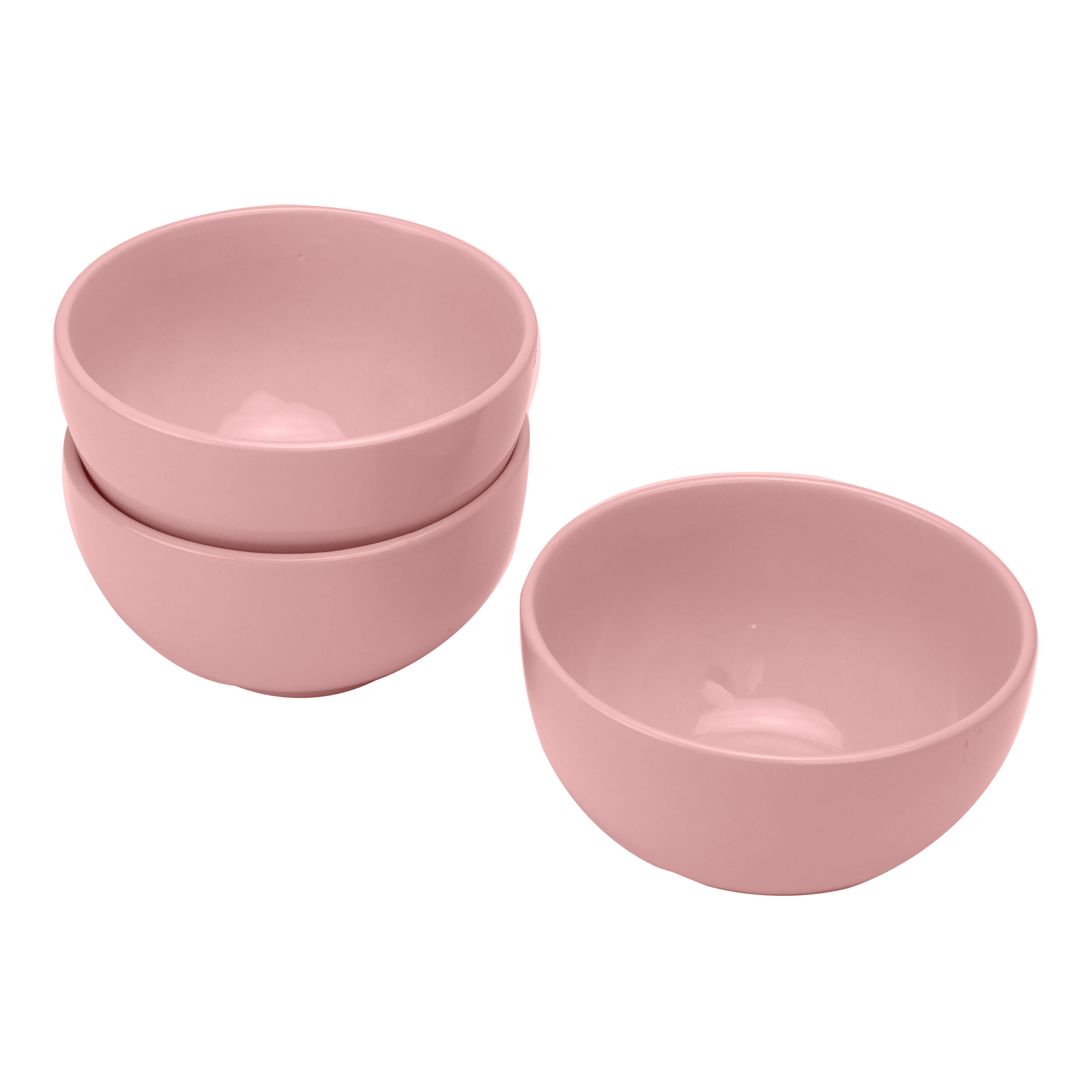 LITTLE HOMES STONEWARE BOWL 5.5 INCH - PINK