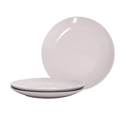 LITTLE HOMES STONEWARE DINNER PLATE 10.5 INCH - GREY