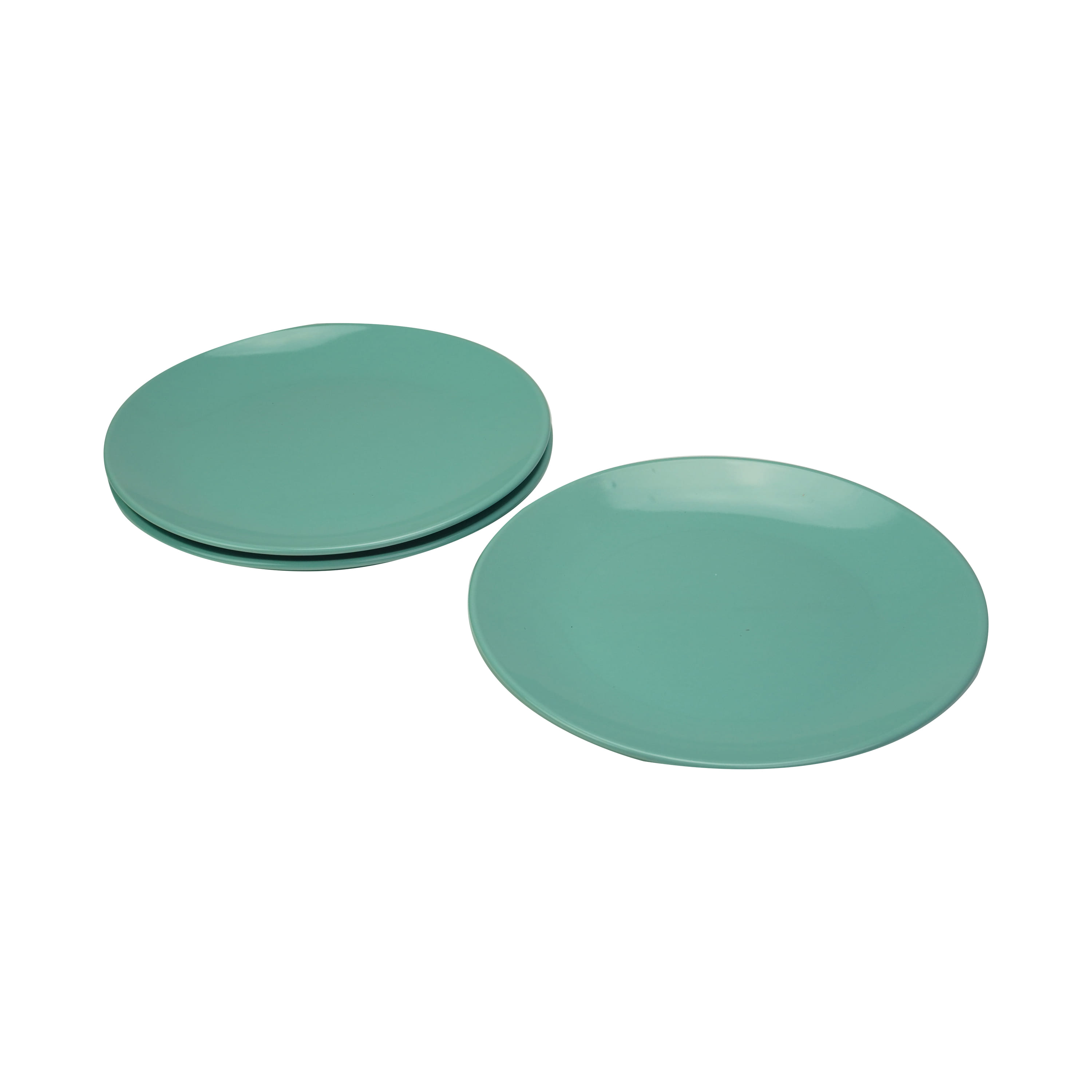 LITTLE HOMES STONEWARE DINNER PLATE 10.5 INCH - TURQUOISE