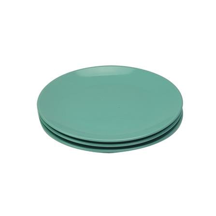 LITTLE HOMES STONEWARE DINNER PLATE 10.5 INCH - TURQUOISE