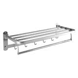 RASLAND TOWEL SHELF RA B41011 CHROME (H16XW58XD24.50 CM)
