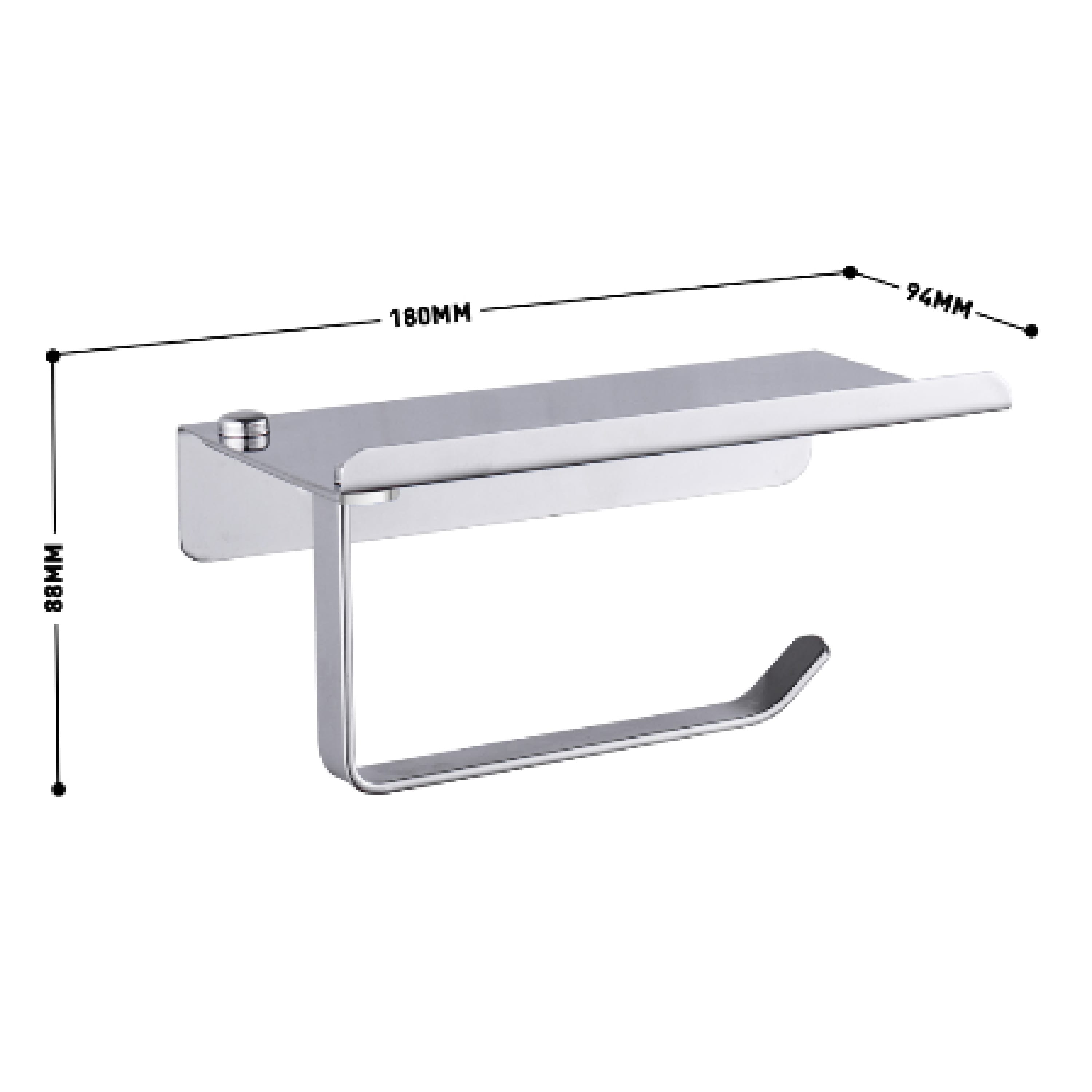 RASLAND TISSUE HOLDER  AQ-999 STAINLESS STEEL 304