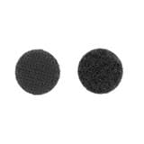 PACK IN  VELCRO HOOK AND LOOP ROUND 22MM BLACK