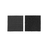 PACK IN SQUARE HOOP & LOOP VELCRO TAPE 47MM BLACK