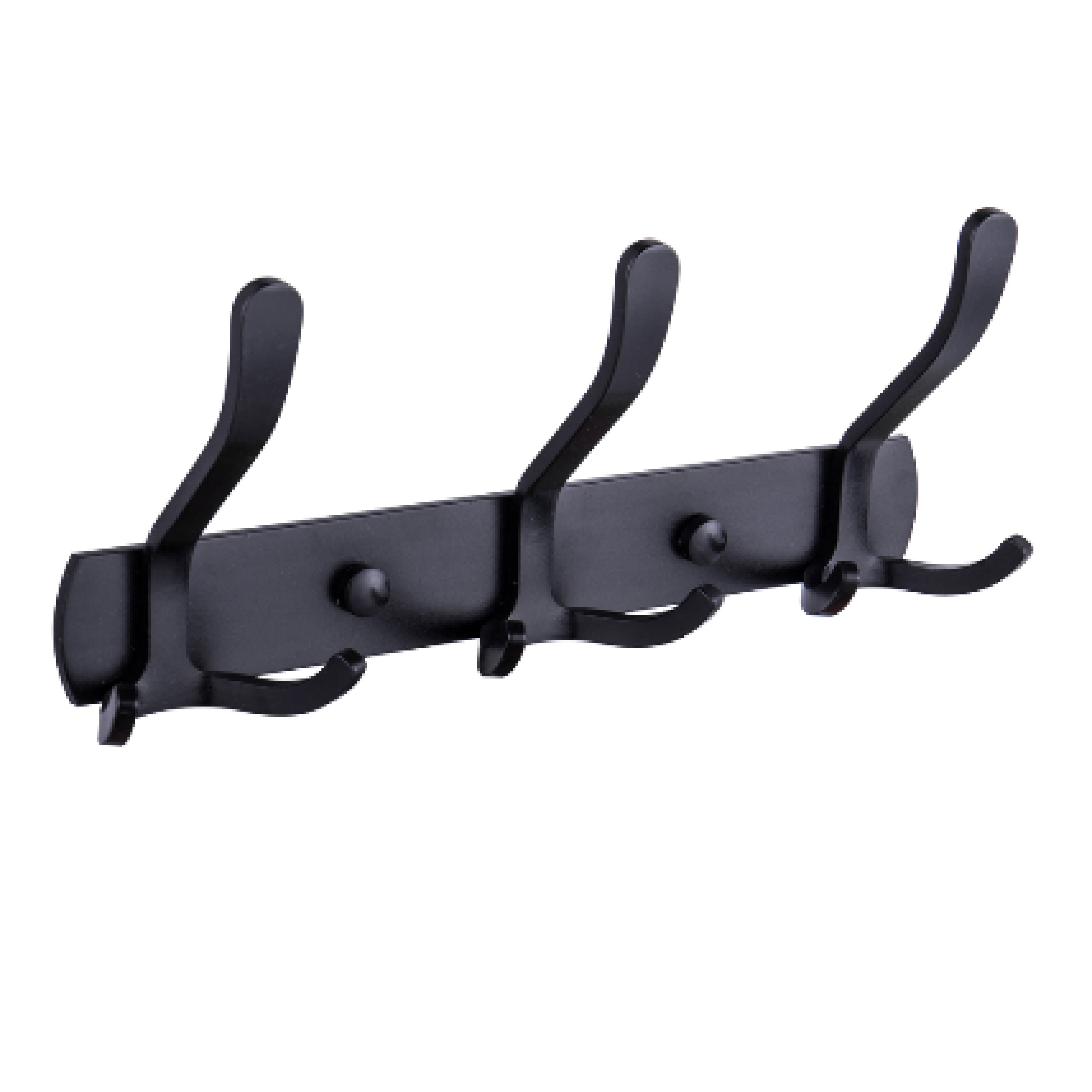 RASLAND HOOK 3 RA 1234-BLACK ALUMINIUM (H10.50XW24.50XD5.80 CM)