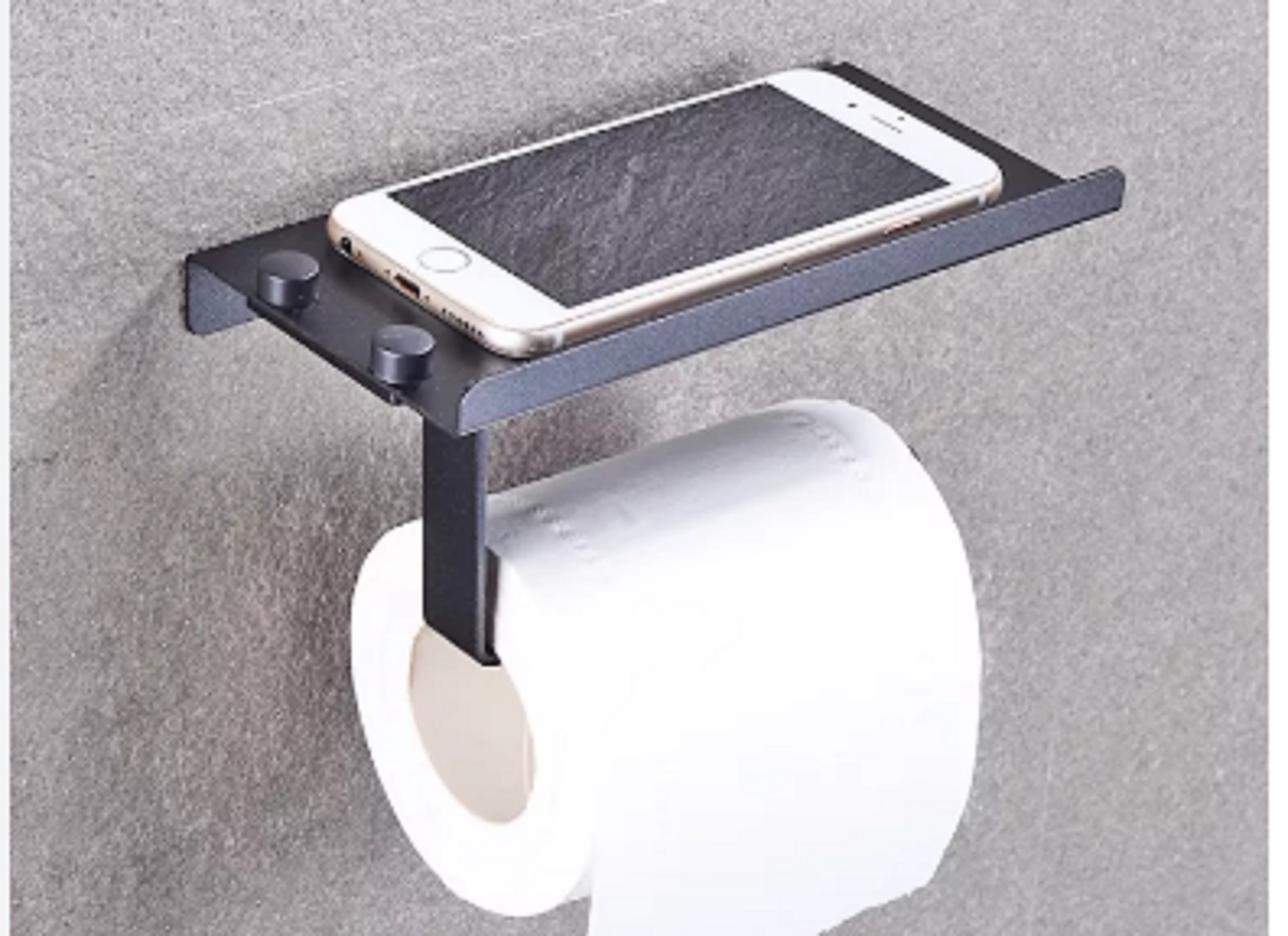 RASLAND TISSUE HOLDER RA TOILET-BLACK STAINLESS STEEL 304