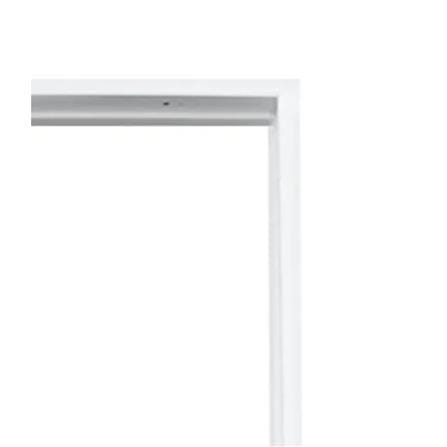KING DOOR FRAME SMOOTH EDGE 80X200CM WHITE