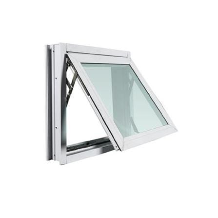 WA ALUMINIUM CASEMENT WINDOW F10 80X50CM WH