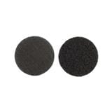 PACK IN ROUND VELCRO TAPE 47MM BLACK 4PCS EACH