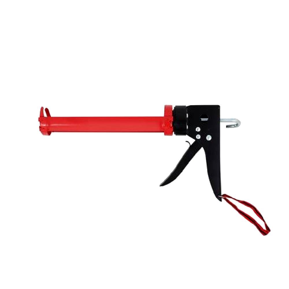 DEXZON CAULKING GUN WITH CUTTER 9" RED EACH