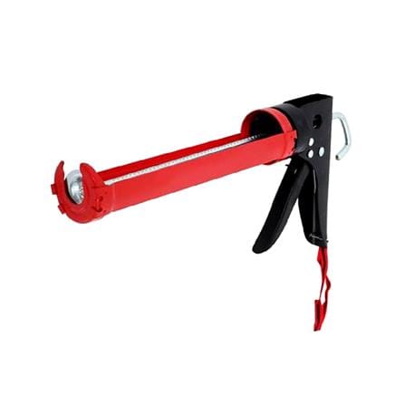 DEXZON CAULKING GUN WITH CUTTER 9" RED EACH