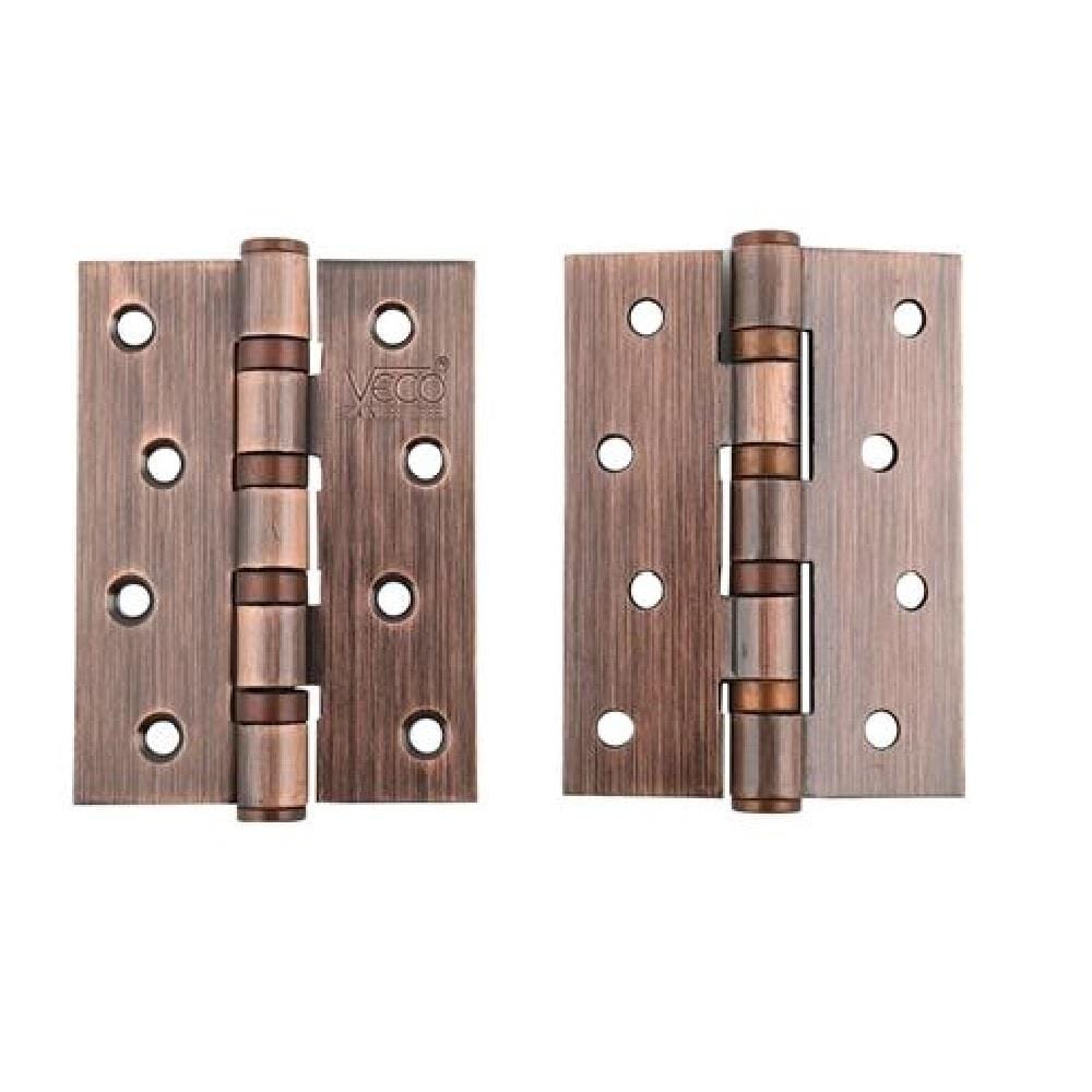 VECO BUTT HINGE 4"x3" 433-14 4BBAC/P2 ANTIQUE COPPER 2 EACH