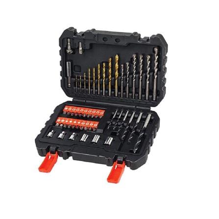 BLACK & DECKER SCREWDRIVER & DRILL BIT SET 50EA/SET A7188-XJ