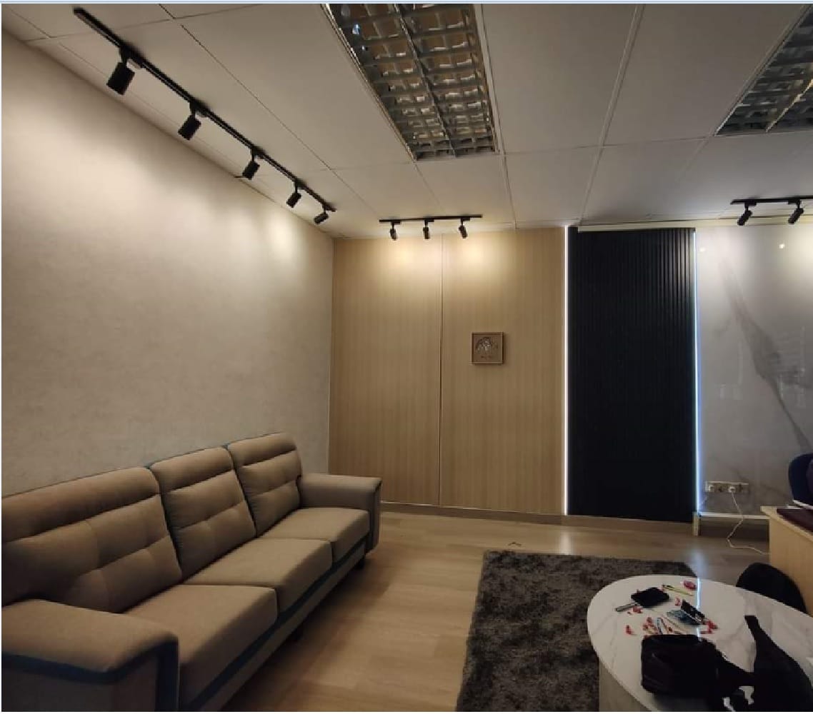 GEOMETRA LED ACCESSORIES FOR WALL PANEL 300X2CM LED-160 SILVER