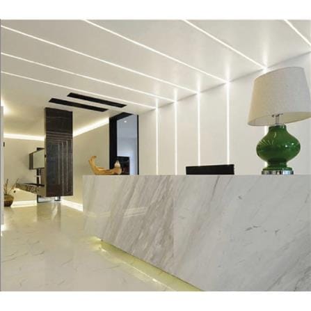 GEOMETRA LED ACCESSORIES FOR WALL PANEL 300X2CM LED-160 SILVER