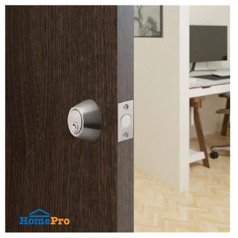 AZLE SINGLE DEADBOLT STAINLESS STEEL D101