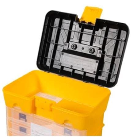 MATALL 5-TIER TOOL STORAGE BOX DIY BLACK/YELLOW HL3120-A