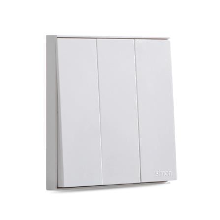 16A 3 GANG 2 WAY SWITCH 721032 WHITE SIMON