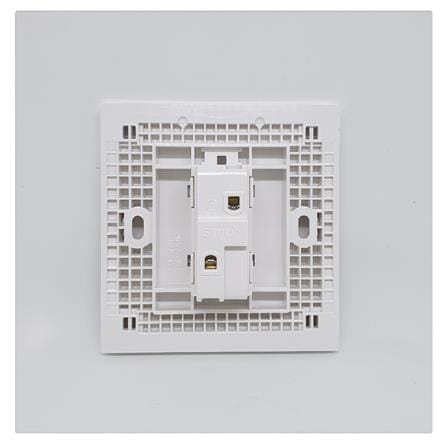 16A 1 GANG 1 WAY SWITCH 721011 SIMON WHITE