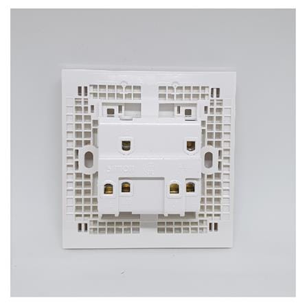 16A 2 GANG 2 WAY SWITCH 721022 SIMON WHITE