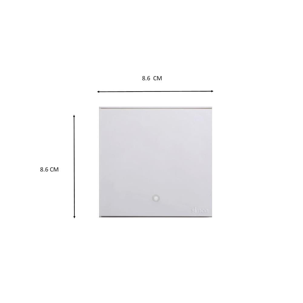 20A 1GANG 1WAY DOUBLE POLE SWITCH WITH LED 722023 WHITE SIMON