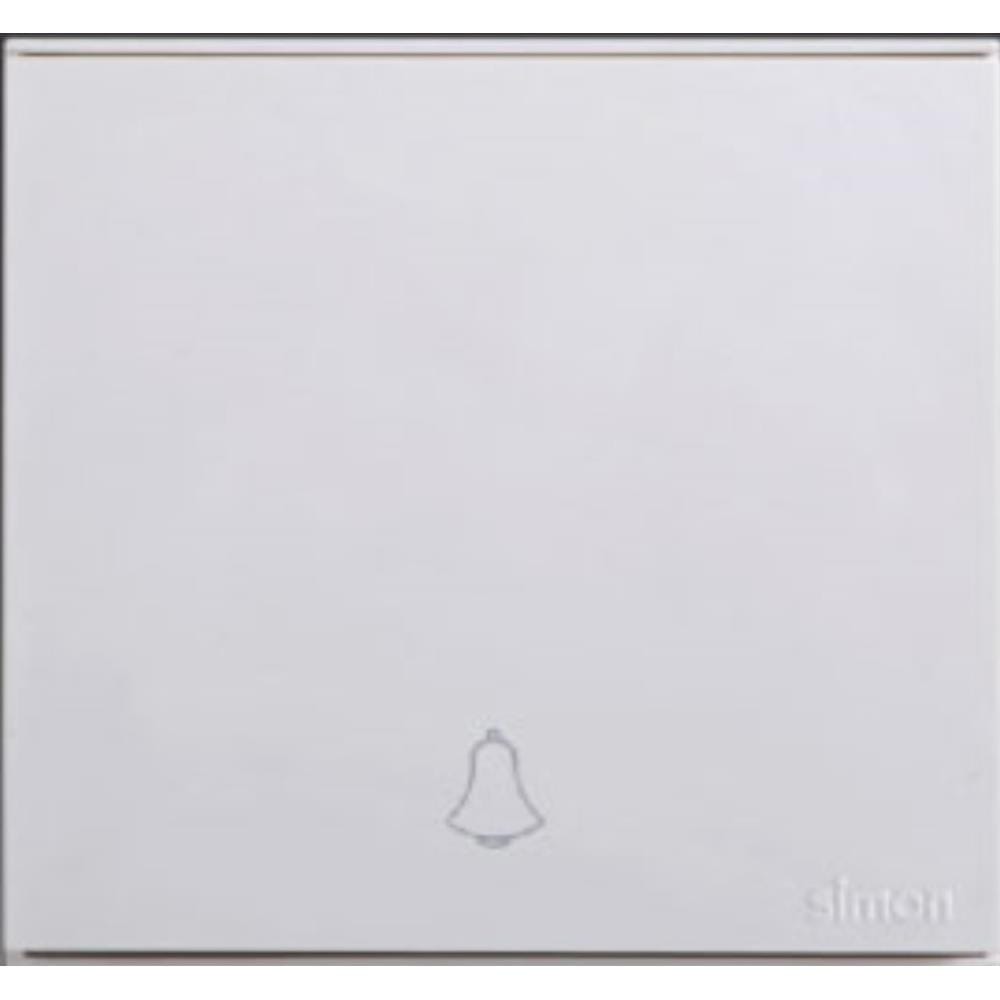 SIMON 16A 1 GANG 1 WAY DOORBELL 726301 WHITE