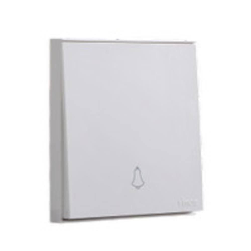 SIMON 16A 1 GANG 1 WAY DOORBELL 726301 WHITE