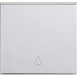 SIMON 16A 1 GANG 1 WAY DOORBELL 726301 WHITE