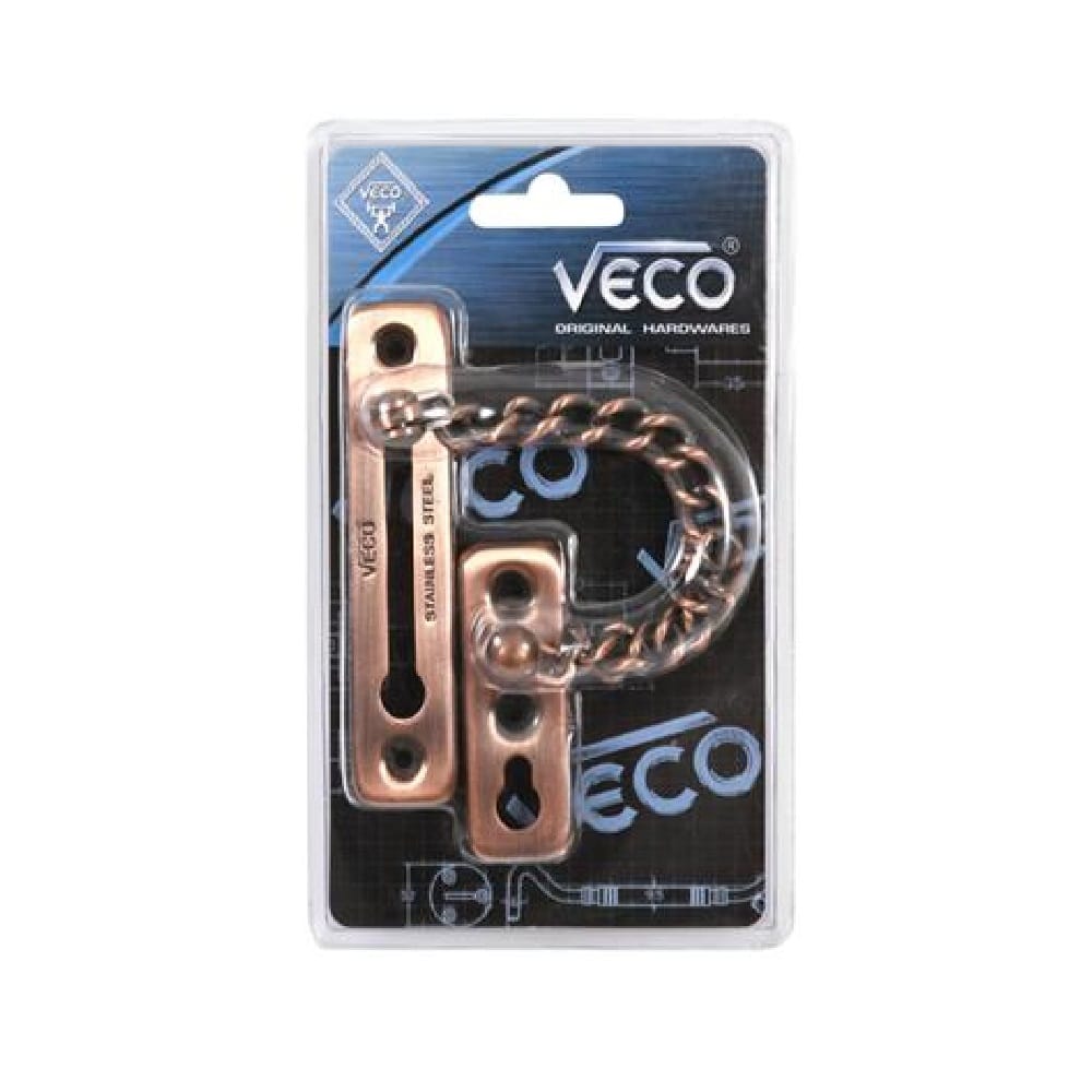 VECO DOOR CHAIN CS1000-SB ANTIQUE COPPER