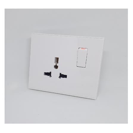 13A UNIVERSAL SWICH SOCKET 721089 SIMON WHITE