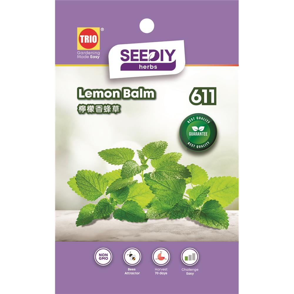 TRIO SY HERBS LEMON BALM 611